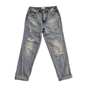 PISTOLA Presley High Rise Jeans 27 Blue Virginia Beach 90s Vintage Distressed